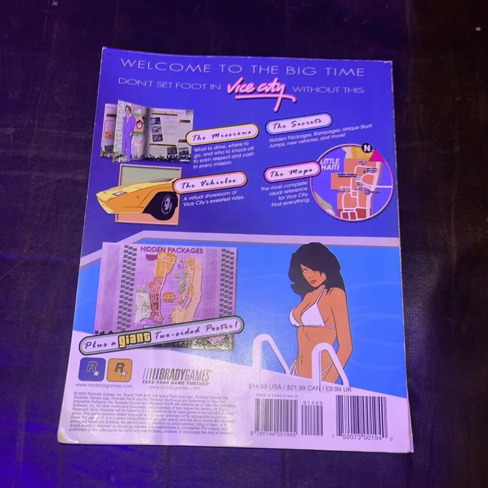 Grand Theft Auto Vice City Brady Games Signature Series Guide